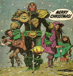 everythingsecondhand: Panel from Judge Dredd No.6 (Quality Comics,