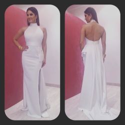 Loved my winter white gown last night!! @KARN_MALHOTRA @youmeandwemedia