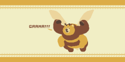 cosmic&ndash;jellyfish:  kumaclaw:  AHH! A bumble bear!!!…  AAAAHHHH!!!    @dustidustbunni 