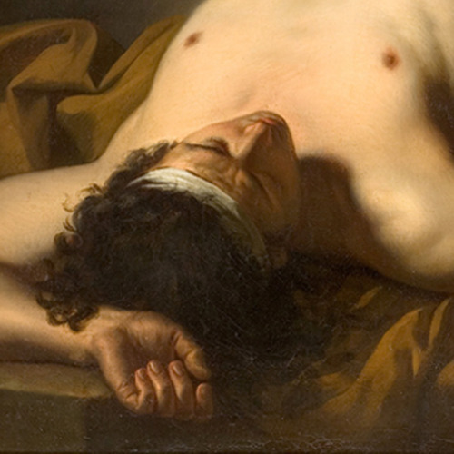 antonio-m:  Hector’s Body’, c.1778. by Jacques-Louis David