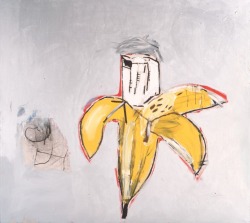 arinewman7:  Brown Spots (Portrait of Andy Warhol as a Banana)by