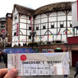instagram:   Celebrating the Life of William Shakespeare “Blessed