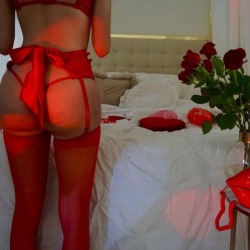 redcorset:valentine’s day moodboard 