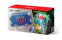 tinycartridge:  New Nintendo 2DS XL Hylian Shield Edition ⊟ 