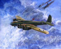   B-17D Flying Fortress by kimdemulder  