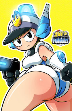 linkerluis:    Patricia Wagon from Mighty Switch Force © Wayforward