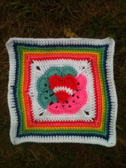 peturbedpanda:  Age play pride patch for an afghan in progress