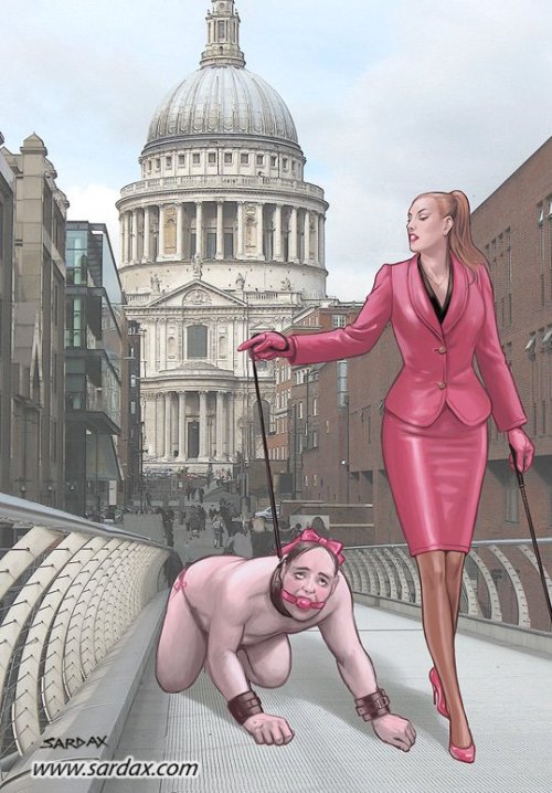 erotic humiliation art by sardax