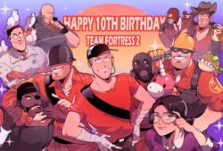 5unri5e:   Happy Birthday Team Fortress 2 ^^