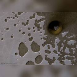 An Unusual Hole in Mars #nasa #apod #mro #hirise #jpl #marsreconnaissanceorbiter