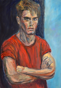 stevendag:  Tough Guyoil painting on canvas50 x 70 cmby Steven