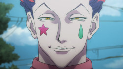 iamadreemer:  Pervert Hisoka. LOL!