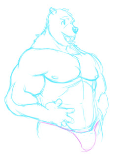 wkdart:  something something ideal bara kemono something something