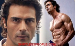 shirtless-people:  Arjun Rampal shirtless pic showing off his