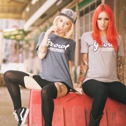 growlandgrandeur:  @alyshanett & @cervenafox = double awesomeness!