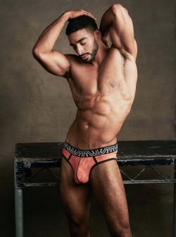 nickfolio:Laith Ashley by Aaron Jay Young for Marco Marco via