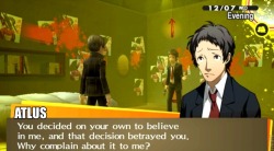 Atlus on November 24 to the haters who were freaking out (in