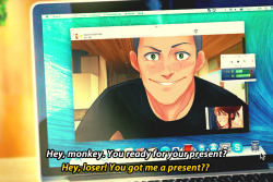 theicarustheory:  and then she screencapped it  Sasha and Connie
