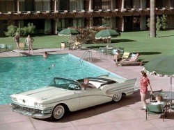 prova275:  More poolside parking… 1958 Buick Special convertible