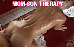I love the therapy mom is so willing to give me !!