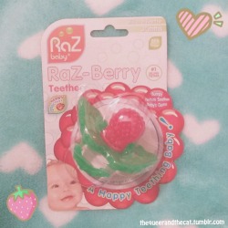 thequeerandthecat:  I found that adorable fairy berry paci for
