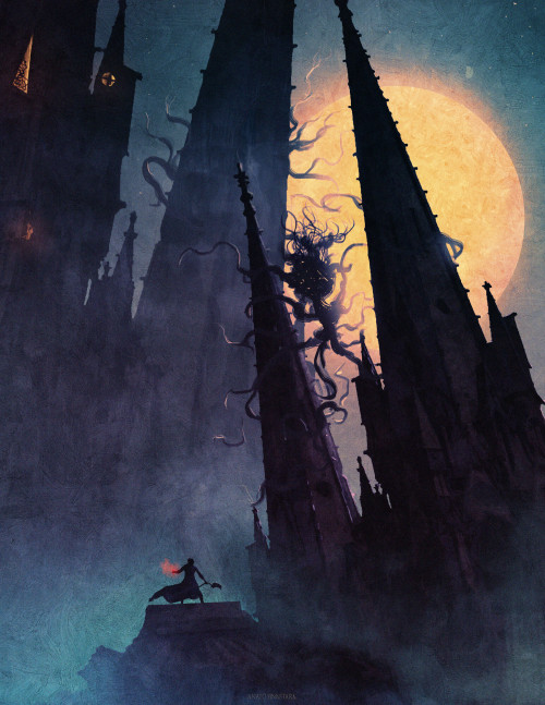morbidfantasy21:  Moon Presence (Bloodborne) by Anato Finnstark