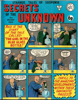 Cover and splash page from Secrets Of The Unknown No. 133 (Published