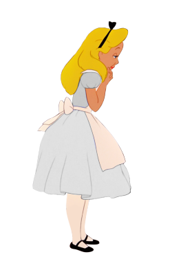  Semi Transparent Alice (dress will match colour of your blog