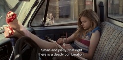 distractful:  “Smart and pretty, that right there is a deadly