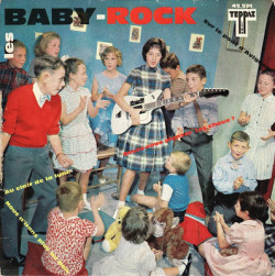 Les Baby-Rock (c.1962   Teppaz Lyon 45.591 EP  )(Rondcarré: