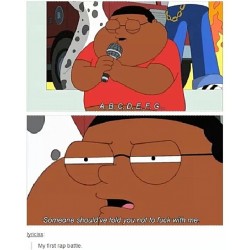 welovecleveland:  This made me laugh today. #ClevelandShow #rapbattle