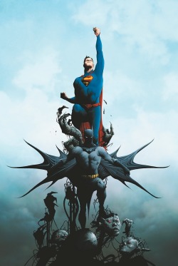 xombiedirge:  Batman/Superman #1 by Jae Lee