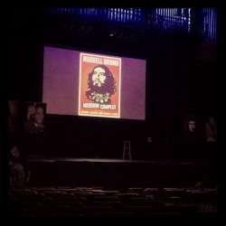 Seeing Russell Brand with @galenharris and @andrea__guerrero