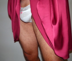 likelickvid:  housemate’s “formal” dress ….my package…..