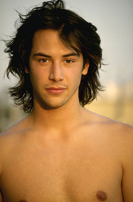   Keanu Reeves photographed by Karen Bystedt, 1987.