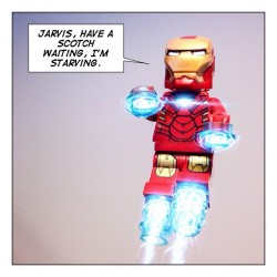 all-the-other-stuff:  Lunch; Iron Man Style! . It’s Sunday