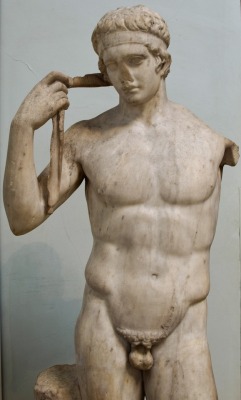 tivoli2:  Victorious athlete in the British Museum, London. Marble