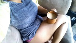 lascivious25:  Morning coffee side humps? Maybe? :/ Lol. Happy