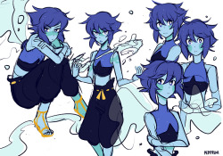 pemprika: su feelies sweeping me away… also LAPIS OUTFIT…very