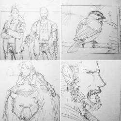 kennethjwagnon:  I remembered to post AND penciled TWO pages…?