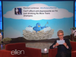 tastefullyoffensive:  Some of Ellen’s favorite tweets of the