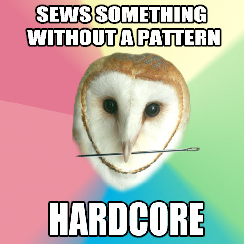 lithefider:  Crafty Advice Owl  (Voice of sewers of plush and cosplay) (Link to a blank, make your own!) 