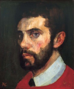 Fred Cuming (English, b. 1930), Self Portrait, 1959. Oil on canvas,