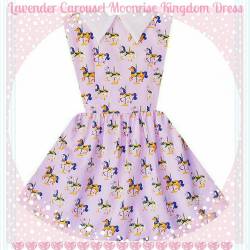 bonnechancecollections:  Lavender Carousel Moonrise Kingdom Dress