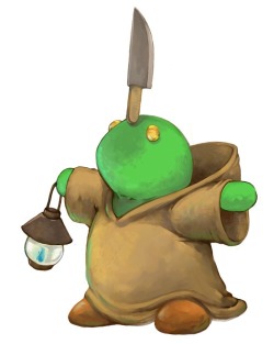 purgethemercenary: My favorite video game enemy. The Tonberry.