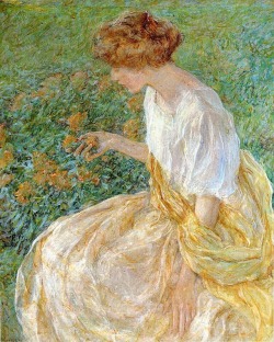 art-is-art-is-art:  The Yellow Flower, Robert Reid