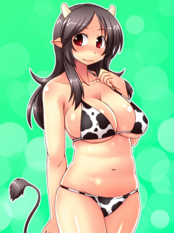 ushi-no-oppai:  I’d prolly have this body as a cowgirl, little