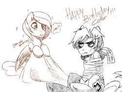 maccoffee:  Oh my, what a cute gift…   X3!