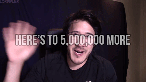 lordiplier:  I can’t believe it’s almost two months since you’ve reached 4 million and it doesn’t even feel that long ago! I couldn’t be more proud of you, Mark.  