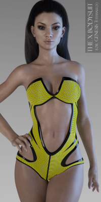 A new Sport Bodysuit for Genesis 3 Female(s) created by Xart-3D!